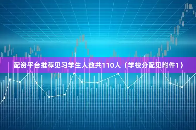 配资平台推荐见习学生人数共110人（学校分配见附件1）
