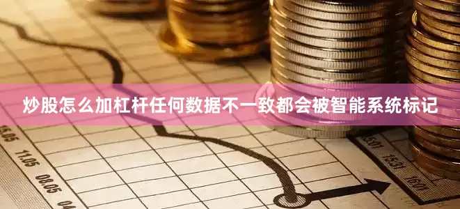 炒股怎么加杠杆任何数据不一致都会被智能系统标记
